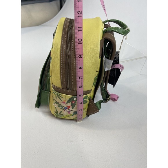 Loungefly Disney Mickey & Friends Jungle Mini Backpack Glow In The Dark Bag NEW! - Picture 16 of 16